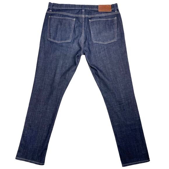 Fidelity Men's Vantage Skinny Slim Stretch Jeans in Oxford Dark Wash, Size 38 - Picture 4 of 6